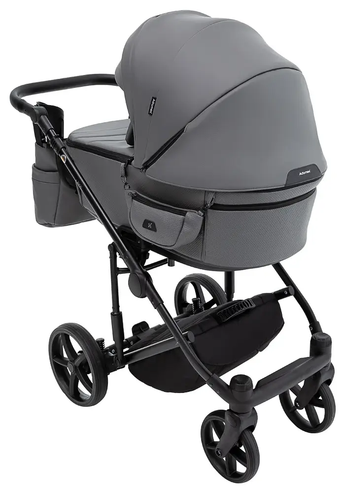 Детская коляска 2 в 1 Adamex Zico Eco Sa-4 темно-серый